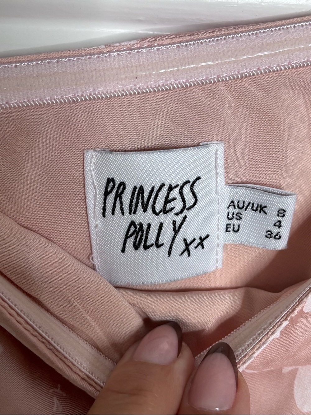 Princess Polly Pink Floral Strapless Midi Dress - Picture 2 of 8